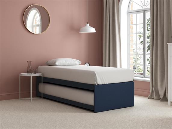 Sleep and Snooze Blue Guest Divan Base